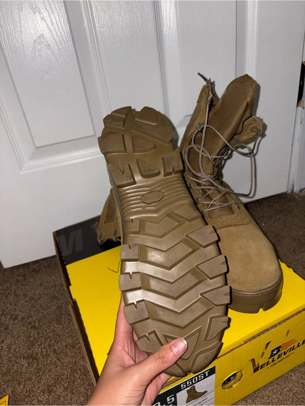 Men's Tactical Boot in Coyote Brown